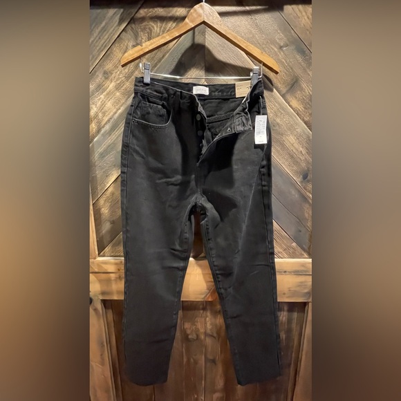 PacSun Women’s “Dad Jean,” New With Tags in Black Denim Wash - Picture 1 of 10